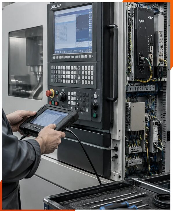 Ремонт систем Okuma OSP в Лангепасе от 8080 р. | ЮнионикРу